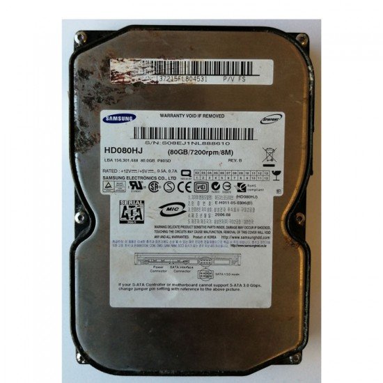 ARIZALI SAMSUNG  80GB HD080HJ Harddisk