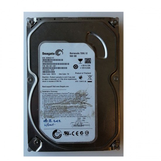 ARIZALI SEAGATE  500GB ST3500418AS Harddisk