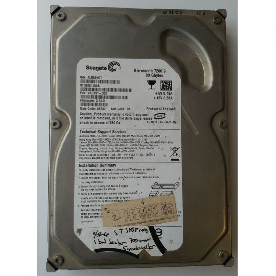 Arızalı- Seagate  1 TB Harddisk