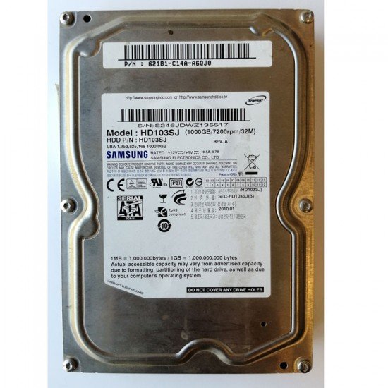 SAMSUNG HD103SJ 1000GB Harddisk