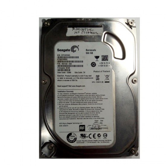 SEAGATE 500GB HARDDİSK ST500DM002