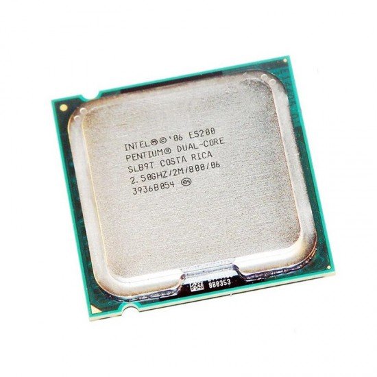 İntel Pentium 2.5 Ghz Çift Çekirdek 775 Pin E5200