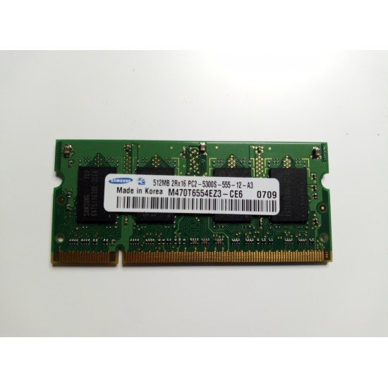 Samsung DDR2 512MB Notebook Ram